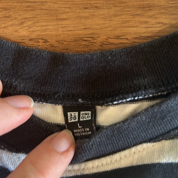 Striped oversized boxy tee - Picture 2 of 2